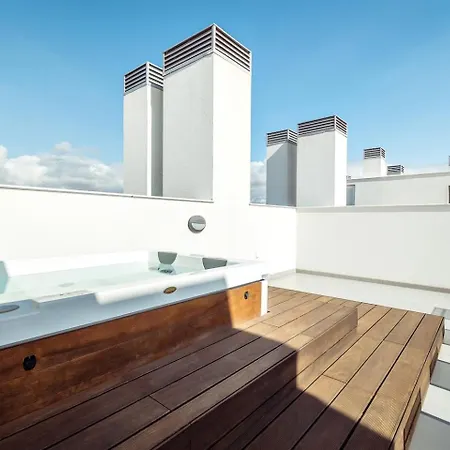 Penthouse Isabela Vistamar - Rooftop & Jacuzzi * Αλμπουφέιρα