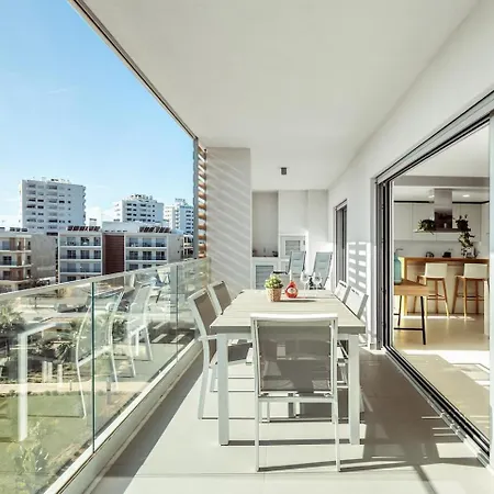 Penthouse Isabela Vistamar - Rooftop & Jacuzzi Αλμπουφέιρα
