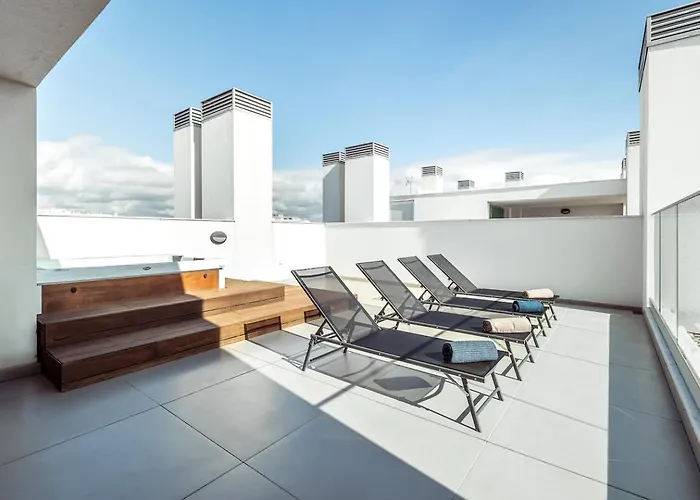 Penthouse Isabela Vistamar - Rooftop & Jacuzzi Albufeira
